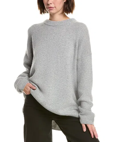 Serenette Wool Pullover Sweater In Gray