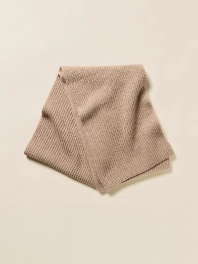 Faherty Alpine Cozy Scarf In Brown