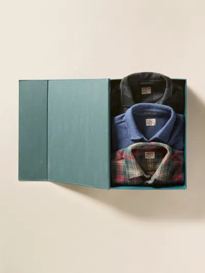 Faherty Legend Sweater Shirt Gift Pack In Multi