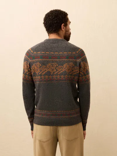 Faherty Donegal Crew Sweater In Multi