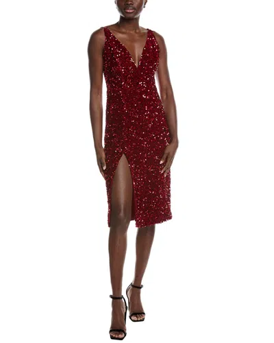 Helsi Corey Midi Dress In Red