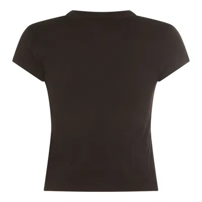 Alexander Wang T-shirts And Polos In Black