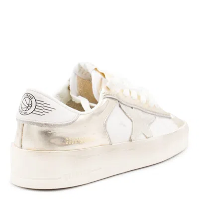 Golden Goose Low-top Sneakers With Suede And Leather Details In Multi