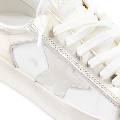 Golden Goose Low-top Sneakers With Suede And Leather Details In Multi