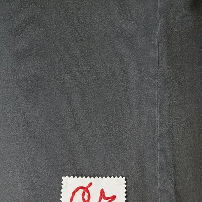 Golden Goose Anthracite Grey Vintage-effect T-shirt Men In Gray