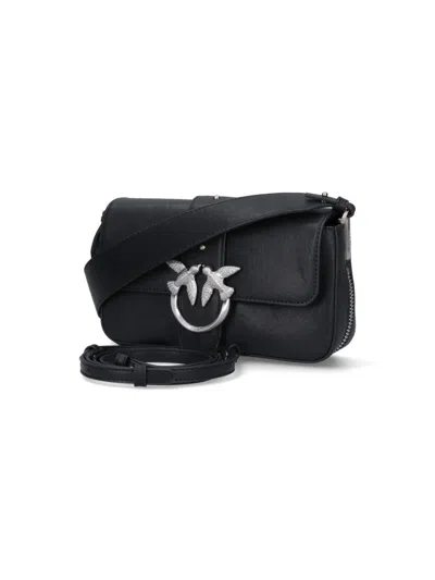 Pinko Mini Shoulder Bag Love One In Black