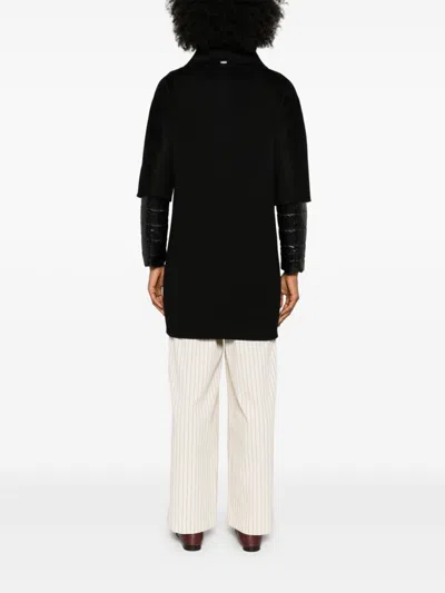 Herno Women Wool Down Jacket In Animal Print