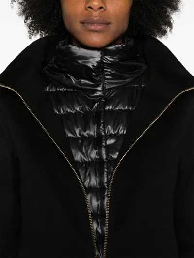 Herno Women Wool Down Jacket In Animal Print