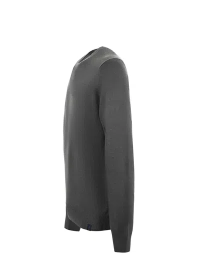 Fay Sweaters In Gray