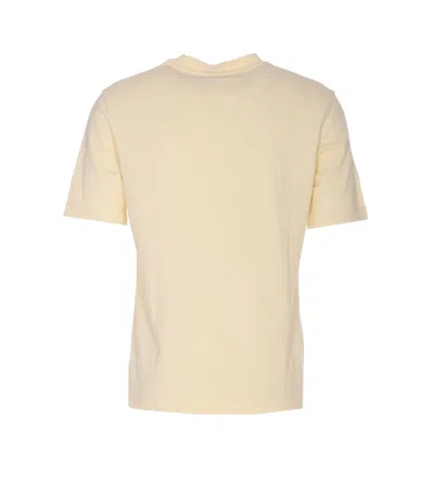 Jacquemus Le T-shirt Gros Grain Beige T-shirt With Logo Patch On The Front In Cotton Man In Neutral