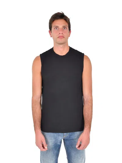 James Perse La Muscle Tank Top In Black
