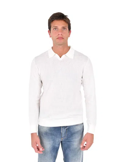 Boglioli Sweater In White