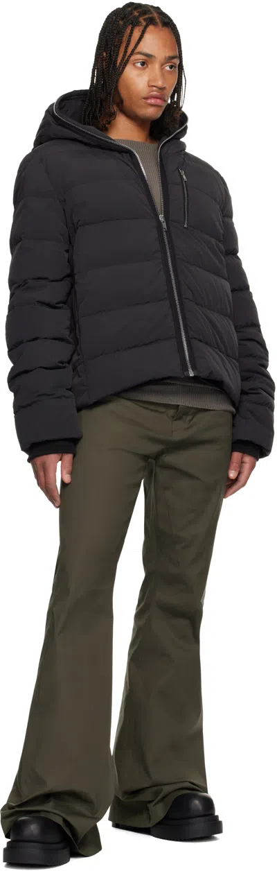 Rick Owens Concordians Gimp Jacket Darkdust Nylon In Black