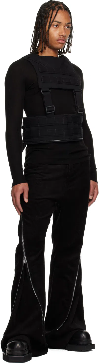 Rick Owens Black Concordians Bolan Banana Trousers In Black