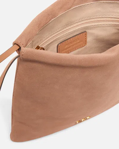 Pinko Pouch Bag With Love Birds Logo In Pink