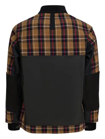 Junya Watanabe Lightweight Check Jacket Jackets And Coats Brown In Brown