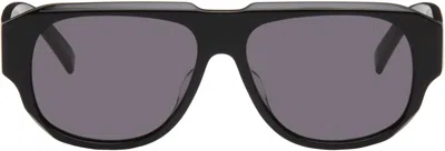 Givenchy Black Gv Day Aviator Sunglasses In Black
