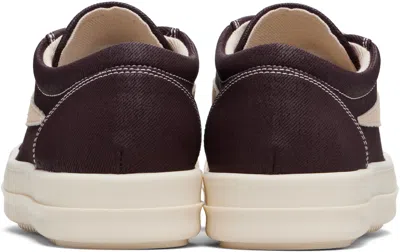 Rick Owens Drkshdw Burgundy Concordians Vintage Sneaks Sneakers In Burgundy