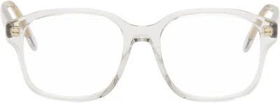 Loewe Transparent Slim Glasses In White