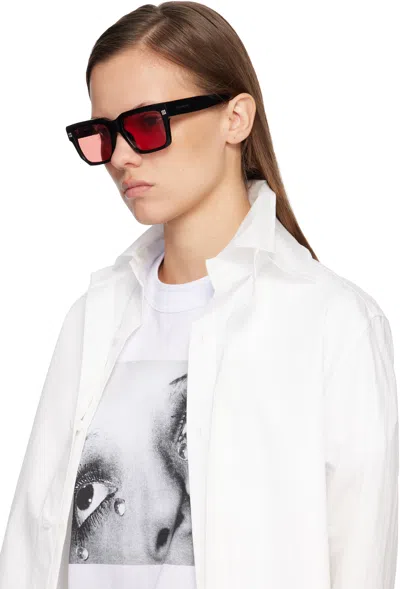 Givenchy Black Gv Day Square Sunglasses In Black
