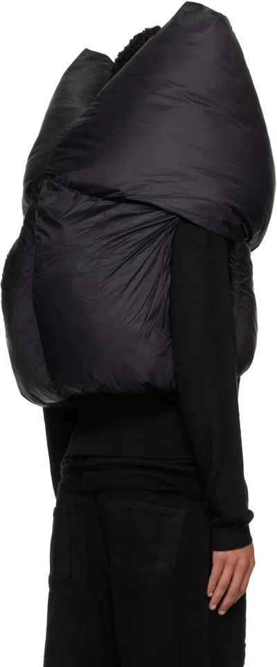 Rick Owens Drkshdw Black Concordians Anubis Vest In Black