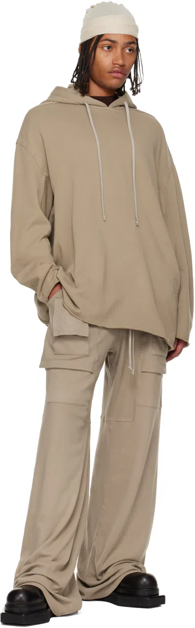 Rick Owens Drkshdw Burgundy Concordians Jumbo Ss T-shirt In Burgundy