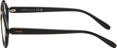 Loewe Black Slim Glasses In Black