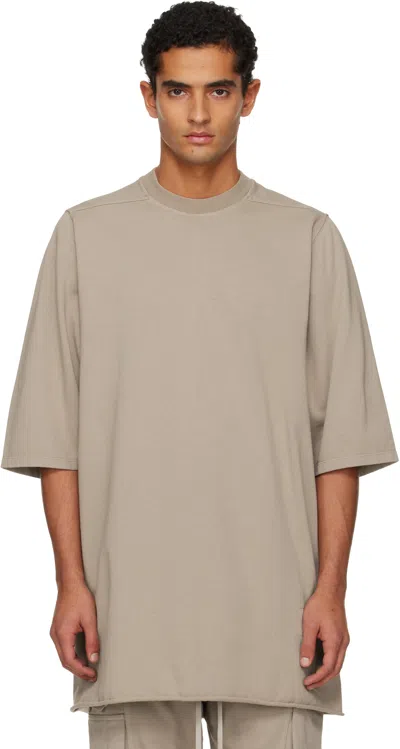 Rick Owens Drkshdw Concordians Jumbo Short-sleeve T-shirt In Gray