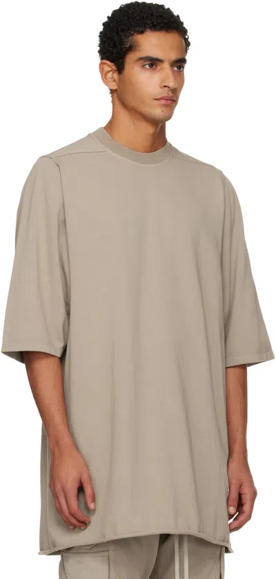 Rick Owens Drkshdw Concordians Jumbo Short-sleeve T-shirt In Gray