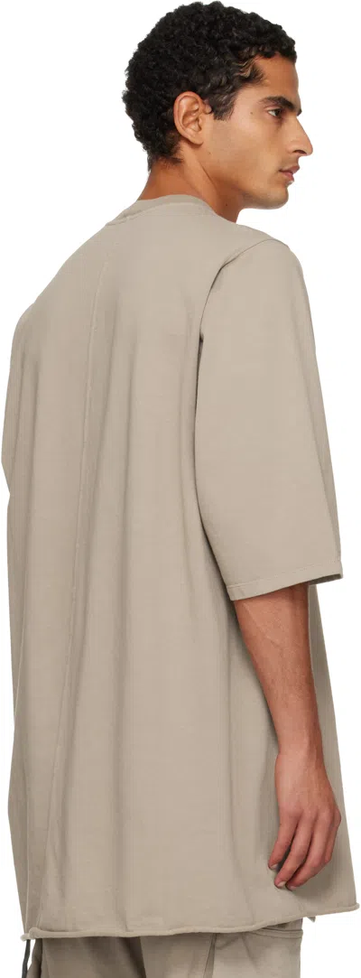 Rick Owens Drkshdw Concordians Jumbo Short-sleeve T-shirt In Gray