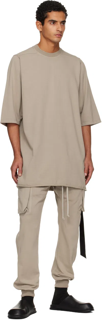 Rick Owens Drkshdw Concordians Jumbo Short-sleeve T-shirt In Gray