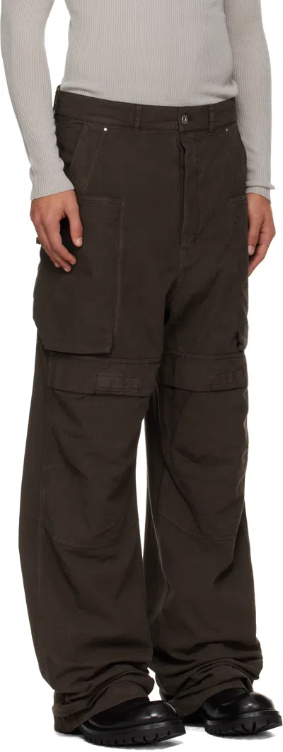 Rick Owens Drkshdw Jeans In Brown