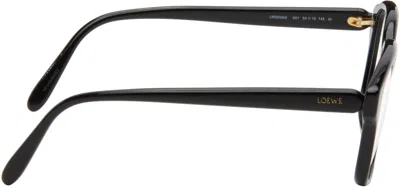Loewe Black Slim Glasses In Black