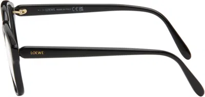 Loewe Black Slim Glasses In Black
