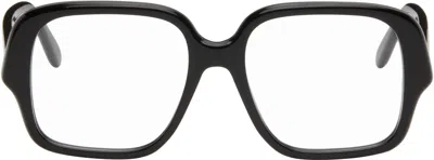 Loewe Black Large Square Glasses In Black