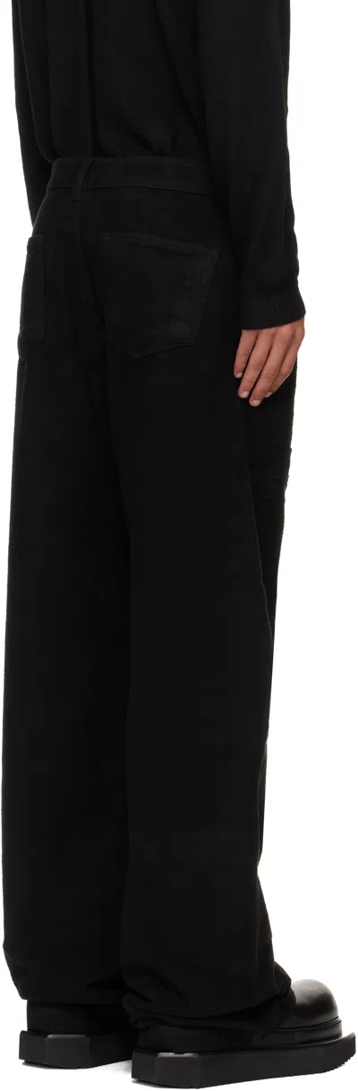 Rick Owens Drkshdw Belt Loop Jeans In Black