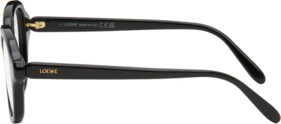 Loewe Black Slim Glasses In Black