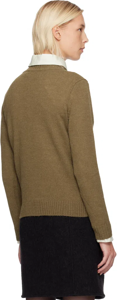 Weekend Max Mara Weekend Maxmara Nitra Jumper Hazelnut In Green