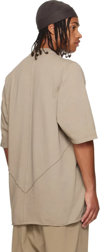 Rick Owens Drkshdw Concordians Jumbo Short-sleeve T-shirt In Neutral