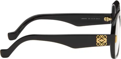 Loewe Black Anagram Glasses In Black
