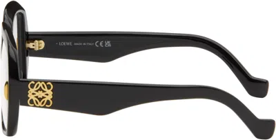 Loewe Black Anagram Glasses In Black