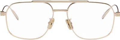 Givenchy Gold Gv Speed Glasses In Gold