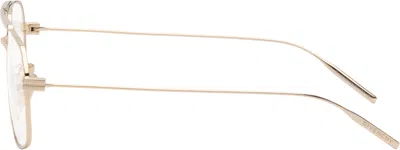 Givenchy Gold Gv Speed Glasses In Gold