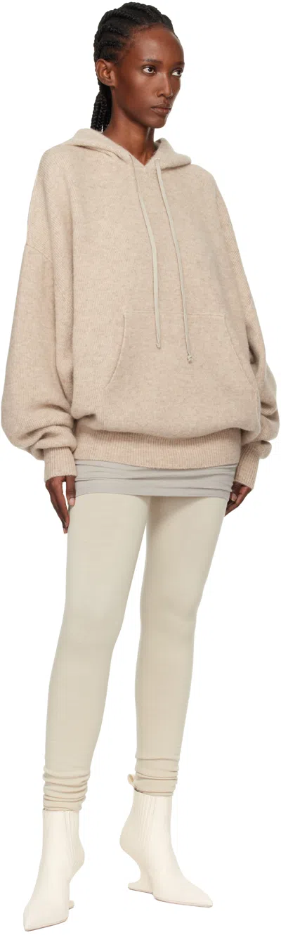 Rick Owens Off-white Concordians Runway Leggings In White