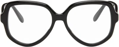 Loewe Black Thin Glasses In Black
