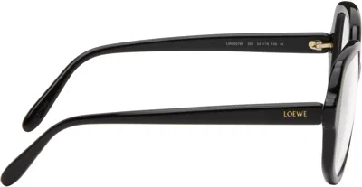Loewe Black Thin Glasses In Black
