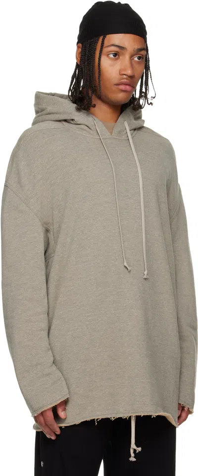 Rick Owens Drkshdw Peter Hoodie With Drawstring And Kangaroo Pocket In Multi