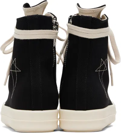 Rick Owens Drkshdw Black Concordians Vegan Sneaks Sneakers In Black