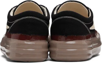 Rick Owens Drkshdw Black Concordians Laceless Vintage Sneaks Sneakers In Multi