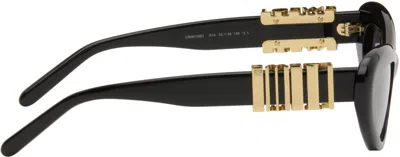 Loewe Black Slim Sunglasses In Blue